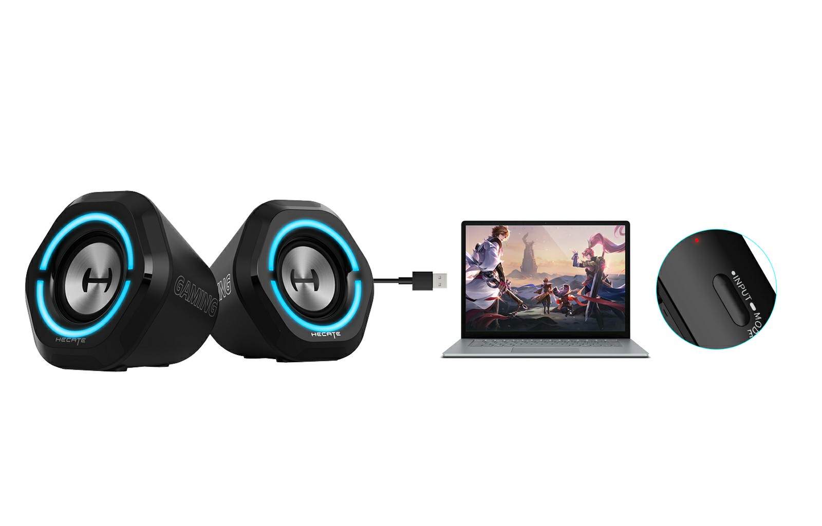 rgb gaming speakers