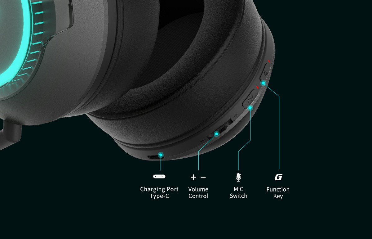 gaming headphones with mic